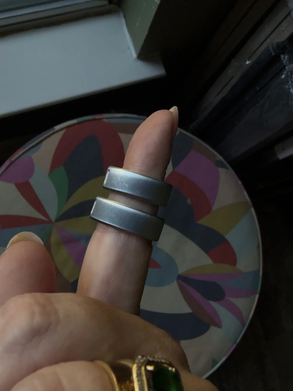 Oura Ring 4 - Size 7 - Matte Silver